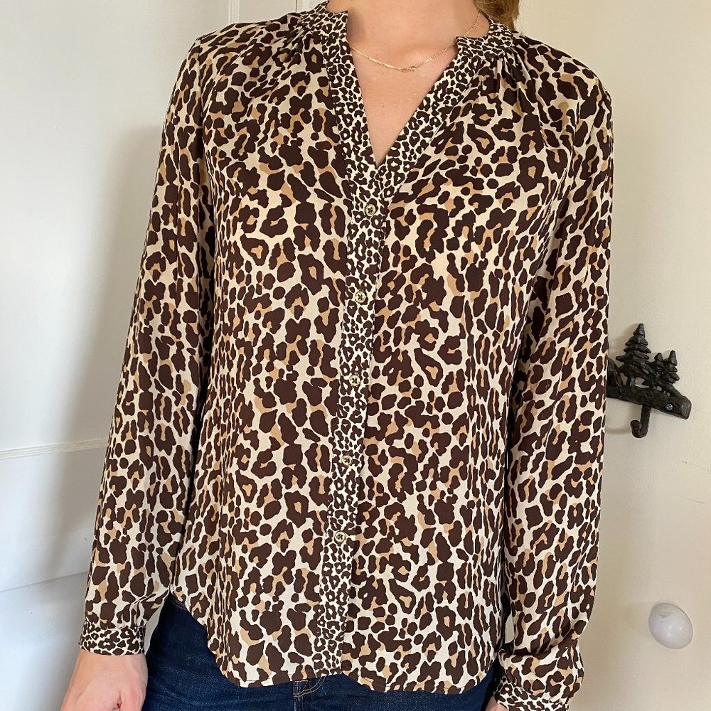 Leopard Blouse
